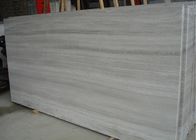 Línea de madera blanca tejas de piedra de mármol blancas gris oscuro beige de China Perlino Bian Guizhou Serpeggiante de la losa de la plata de madera de la vena