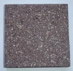 Piedras de pavimentación naturales de la calzada, piedras de pavimentación exteriores del pórfido rojo gris oscuro
