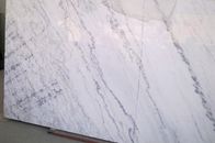 Los paneles de pared de mármol de alta densidad para las duchas/sitio, suelo de mármol blanco de la losa