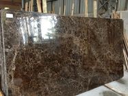 Densidad a granel 2.71g/Cm3 95 de las losas de piedra naturales oscuras de Brown encima de grado pulido