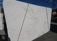 Material de mármol natural de piedra natural sólido blanco clásico de las losas el 100%