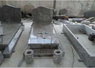 Las lápidas mortuorias conmemorativas del granito clásico tallaron/SGS de encargo de la superficie aprobado
