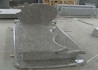 El estilo europeo de las lápidas mortuorias conmemorativas del granito de Brown modificó tamaño/la superficie para requisitos particulares
