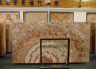 Superficie lisa pulida teja de mármol natural del final de la decoración de la pared