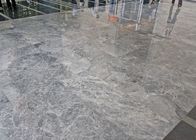 Losa de la teja de la piedra del mármol del gris de plata para aprobación del CE de la cocina/del cuarto de baño