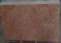 Teja de mármol roja de Rose, tipo natural decorativo de la dolomía de las baldosas de la ágata