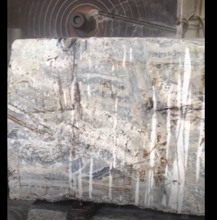 Losas pulidas de la piedra de Bookmatched, difícilmente losas pulidas