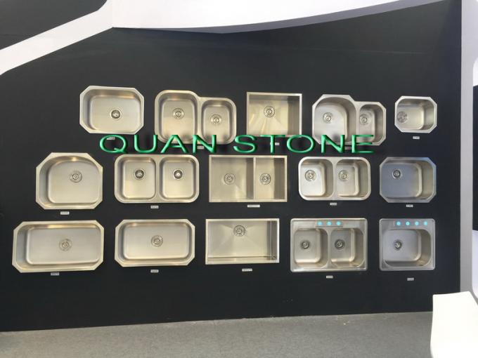 Lavabo del fregadero de la encimera de la superficie del final del